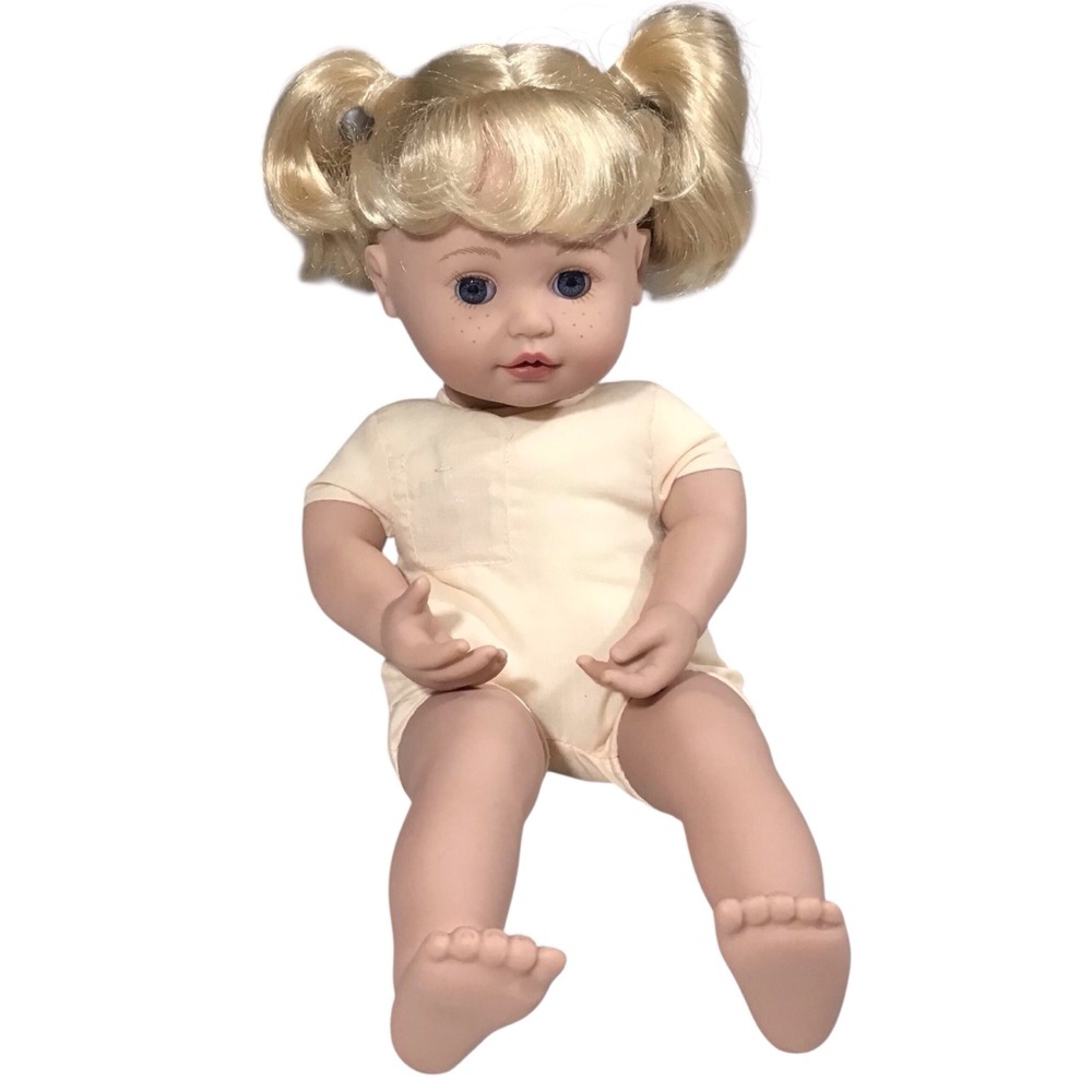 Adora Baby Doll Sleepy Eyes Blonde Hair Pigtails